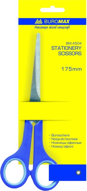 Ножницы рез. встав/руч. 17,5 см . 4504 бренд: Buromax