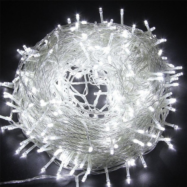 Гірлянда електр. 300л. LED біла 22м.