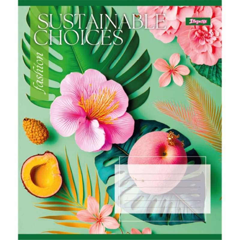 Зошит 24 л # в клітинку Sustainable choices