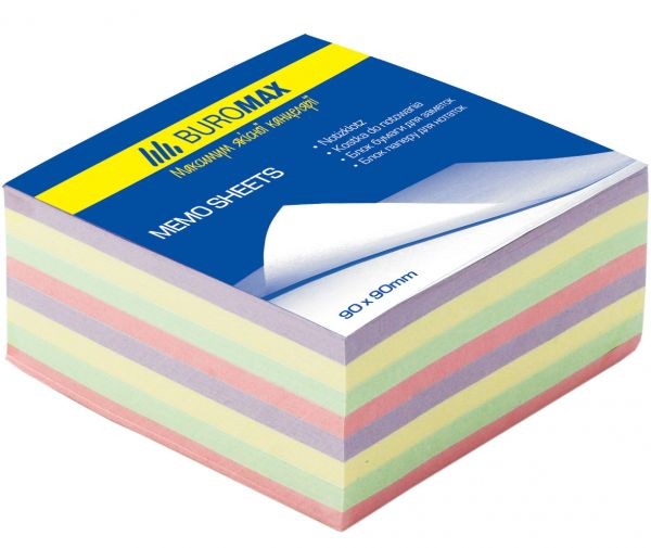 Бум д/зам скл. 90*90 500л. 'Декор' 2284 бренд: Buromax
