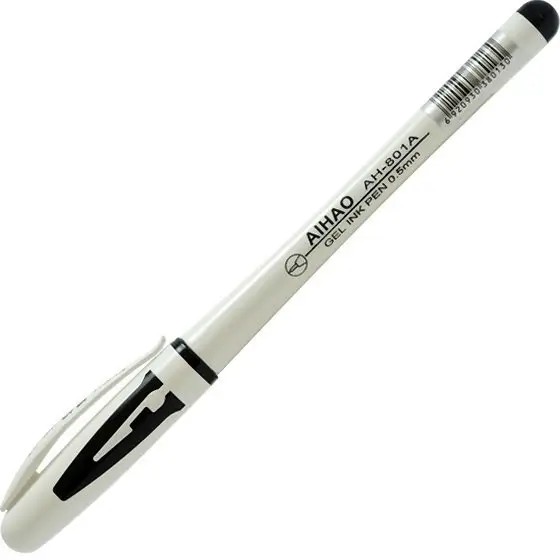 Ручка гелева Aihao 801 чорна