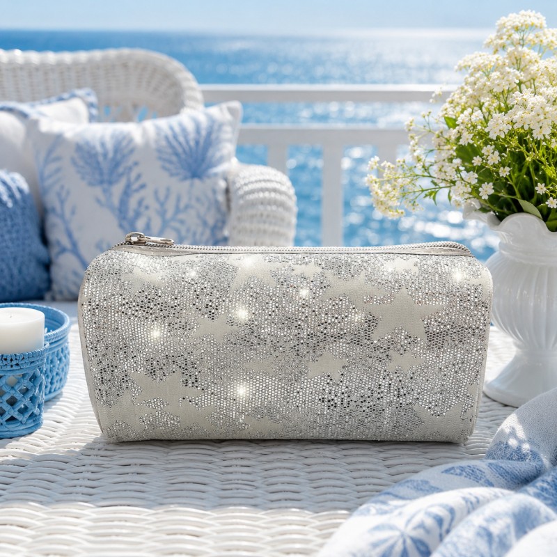 Пенал- косметичка Silver Shine Beauty Pouch