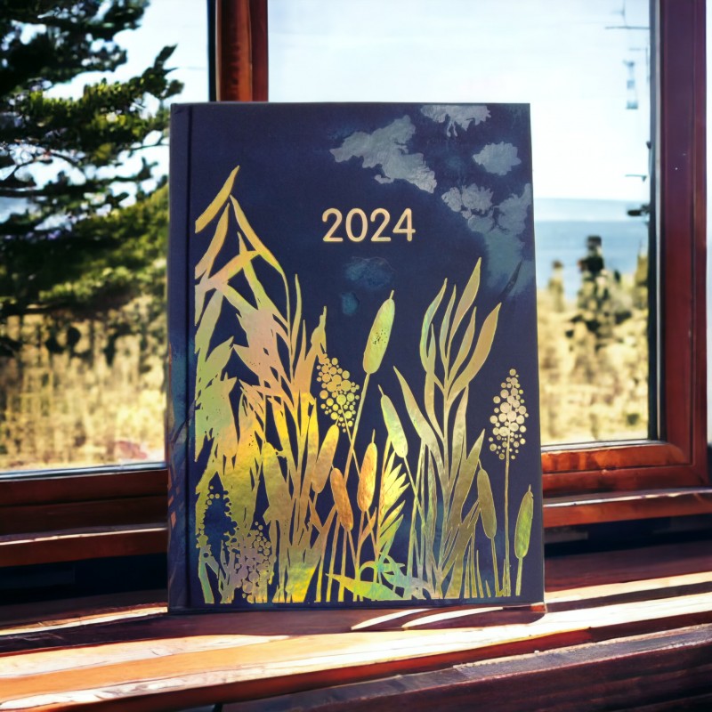 Тижневник А5 "Serene Reflections" 2024р.,датований.