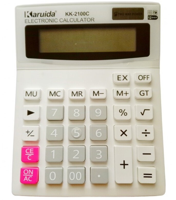 Калькулятор Karuida KK-2100C білий