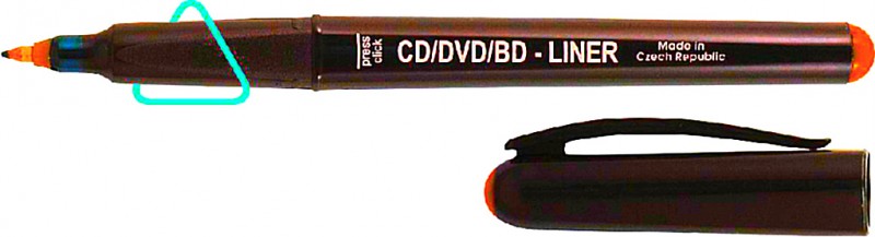 Маркер CD-Liner 4616 красный бренд: Centropen.