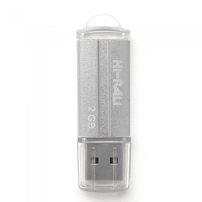 Купити Накопичувач USB 2GB Hi-Rali Rocket срібло
