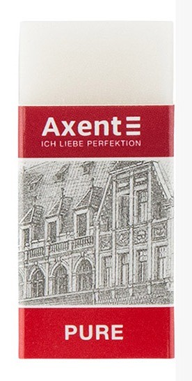  Гумка "Axent soft eraser" біла