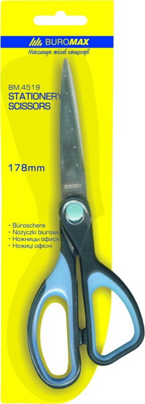 Ножницы рез. встав/руч. 17,8 см. 4519 бренд: Buromax