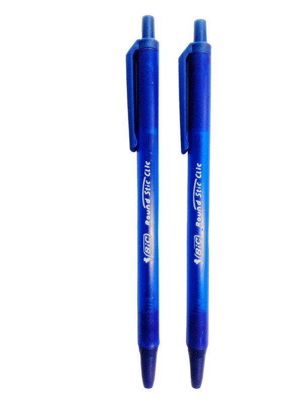 Авторучка Round stick clic BIC синя