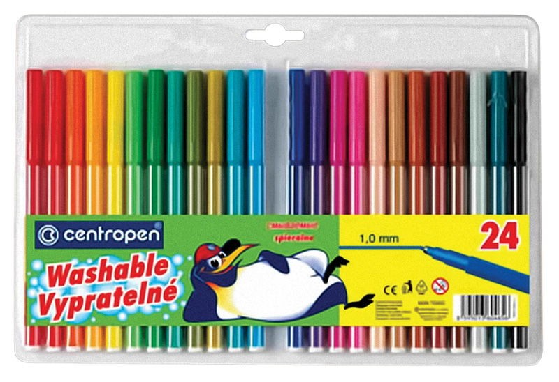 Фломастери 24 кольори Centropen