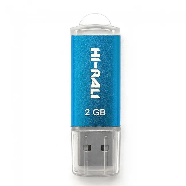 Купити Накопичувач USB 2GB Hi-Rali Rocket синій