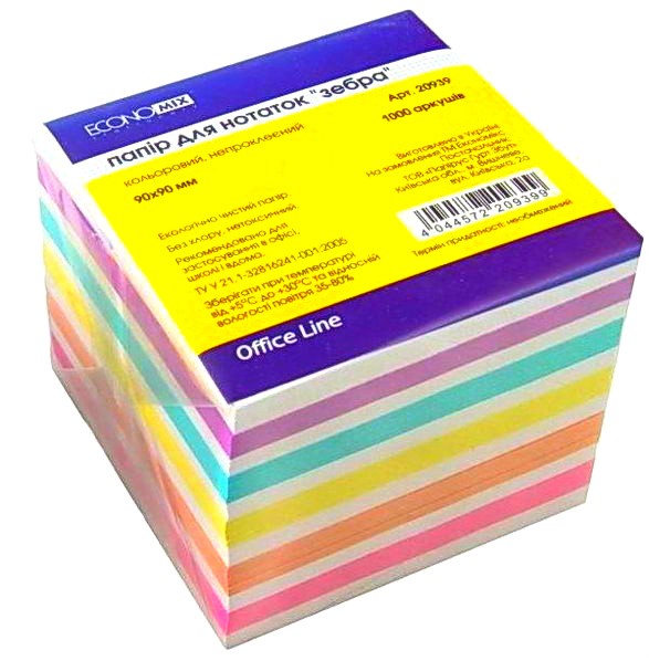 Бум д/зам не скл. 90*90 1000л. 'Зебра' цв. Е20939 бренд: Economix